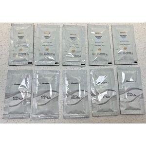 40 Travel Shampoo Breck White Marble with Aloe Vera .25 oz Qty 40 NEW NWOT